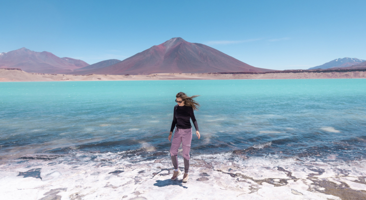 Chile Atacamawüste Salzsee