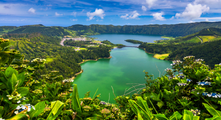 Portugal Azoren Sao Miguel Sete Cidades