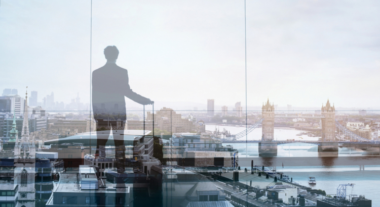 Geschäftsreisender London